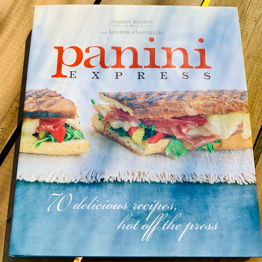 Panini Express Cookbook 70 recipes NWT sandwiches cooking